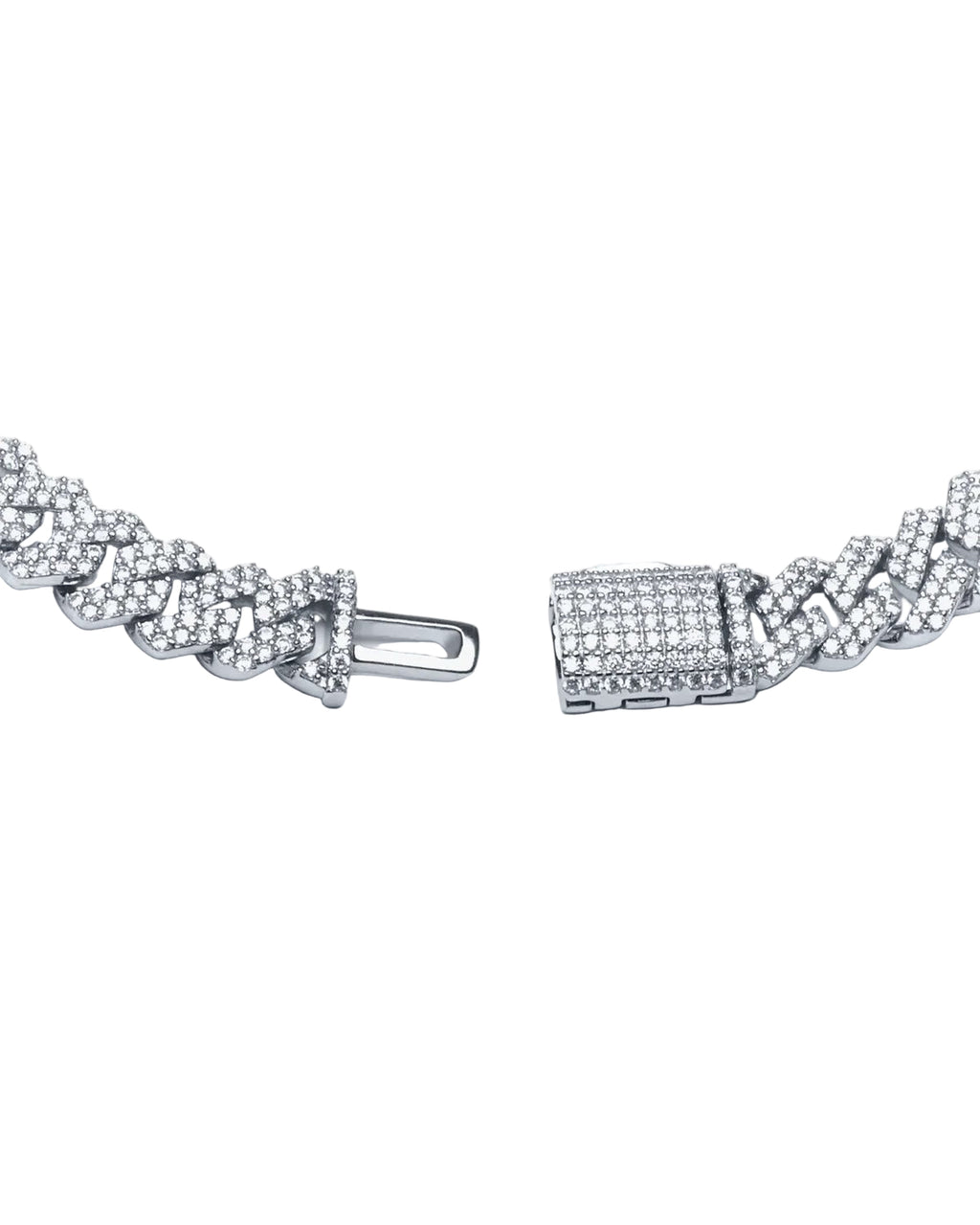 Moissanite Cuban link Bracelet